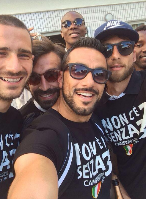 JUVENTUS SELFIE SCUDETTO JUVENTUS SELFIE SCUDETTO