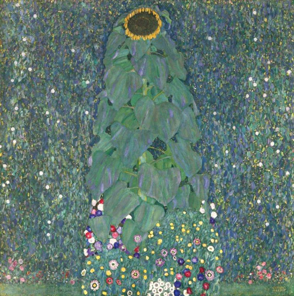 Gustav Klimt Girasole 1907 Olio e pittura d’oro su tela, cm 110 x 110 Vienna, Belvedere (legato Peter Parzer, Vienna) © Belvedere, Vienna Gustav Klimt Girasole 1907 Olio e pittura d’oro su tela, cm 110 x 110 Vienna, Belvedere (legato Peter Parzer, Vienna) © Belvedere, Vienna