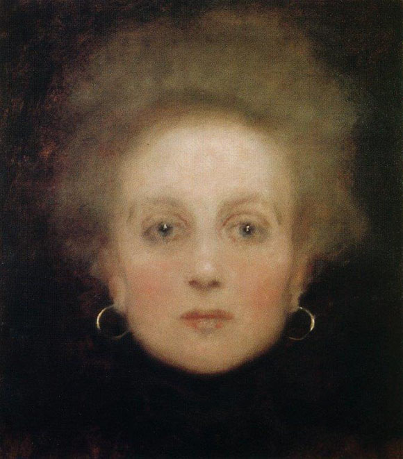 Gustav Klimt Ritratto femminile 1898 circa Olio su tela, cm 38 x 34 Vienna, Belvedere © Belvedere, Vienna Gustav Klimt Ritratto femminile 1898 circa Olio su tela, cm 38 x 34 Vienna, Belvedere © Belvedere, Vienna