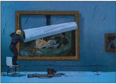 "La Grande Odalisca", in Italia il meglio del fumetto francese moderno