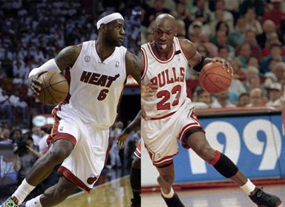 lebron michael jordan