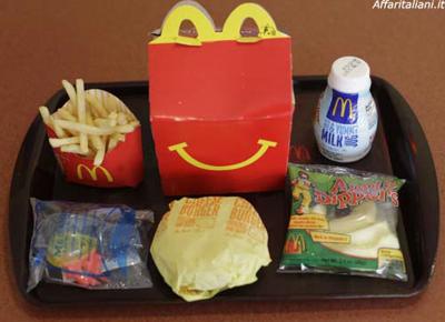 McDonald's choc, eroina venduta nelle confezioni dell'Happy Meal