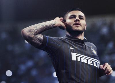 Icardi cambia la maglia: ma è sempre.... quella dell'Inter