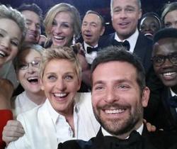 Il selfie più twittato di sempre? Un'operazione di marketing da Oscar