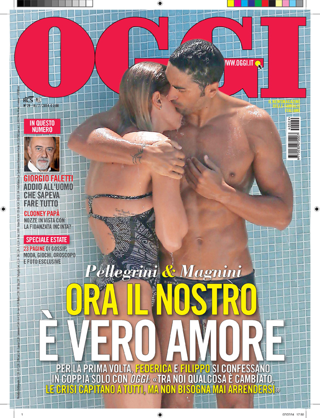 (foto copertina Oggi) (foto copertina Oggi)