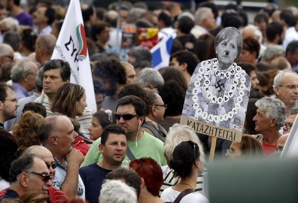 Proteste Grecia Merkel (8) Proteste Grecia Merkel (8)