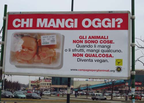 pubblicità vegan