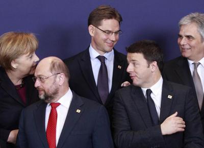 Vertice Ue, Renzi vede Van Rompuy. "Attenzione alle riforme sul lavoro"