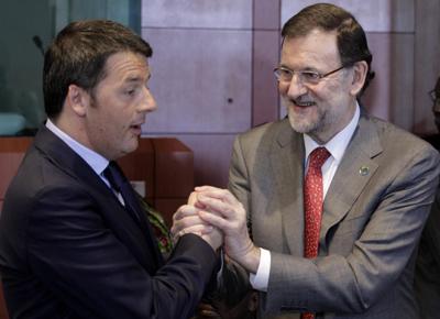 Spagna-Italia, pari il derby dello spread. Ma Renzi prepara il jolly