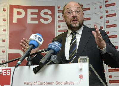 A Bruxelles il Consiglio Regionale Introna e il presidente Schulz