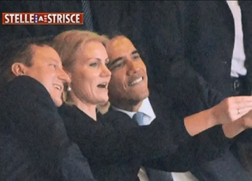 selfie obama funerali mandela 500 selfie obama funerali mandela 500