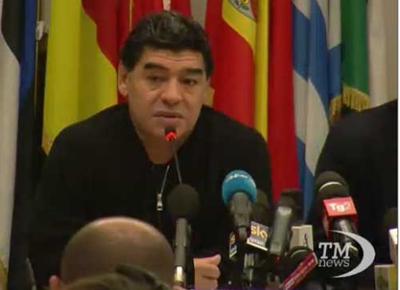 Diego Armando Maradona ad Affari: "E' una grande perdita per l'umanità"