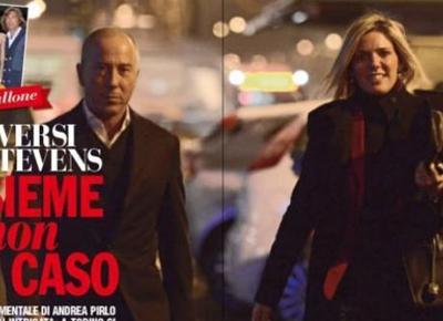 L'ex moglie di Pirlo paparazzata con l'ex della sua nuova fiamma