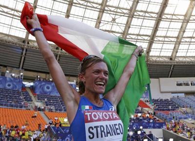 Atletica, argento per Valeria Straneo nella maratona