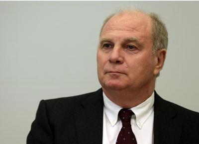 Hoeness tra 15 giorni in cella.L'ad Adidas a guida Bayern