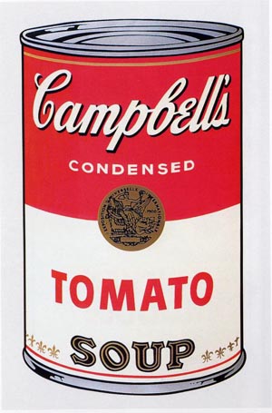 Campbell’s Soup I - I, 1968, 1 Serigrafie su carta 88,9 x 58,4 cm Collezione privata
