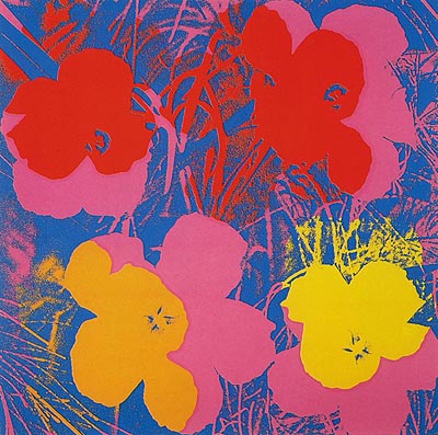 Flowers, 1970 serigrafie su carta 91,5 x 91,5 cm