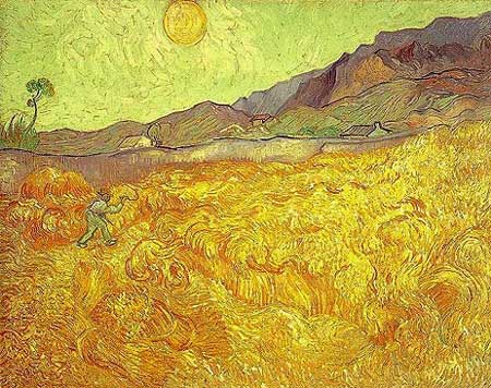 Van Gogh, "Campo di grano" Van Gogh, "Campo di grano"