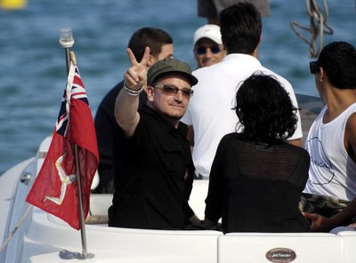 Bono Vox a rischio cecità Bono Vox a rischio cecità