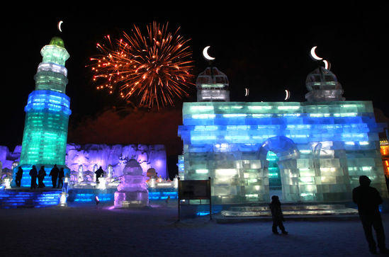 Cina, prende il via il Festival della neve e del ghiaccio