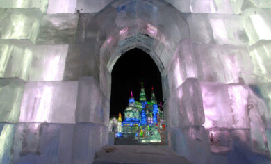 Cina, prende il via il Festival della neve e del ghiaccio