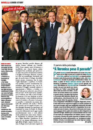 Berlusconi: “I soldi a Veronica? Toghe femministe”. Il tribunale di Milano: “Non dileggi i giudici”