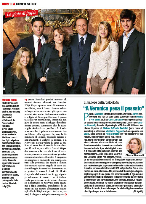 Berlusconi: “I soldi a Veronica? Toghe femministe”. Il tribunale di Milano: “Non dileggi i giudici” Berlusconi: “I soldi a Veronica? Toghe femministe”. Il tribunale di Milano: “Non dileggi i giudici”