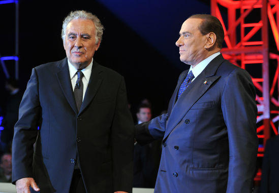 Berlusconi vs Santoro, tutte le immagini