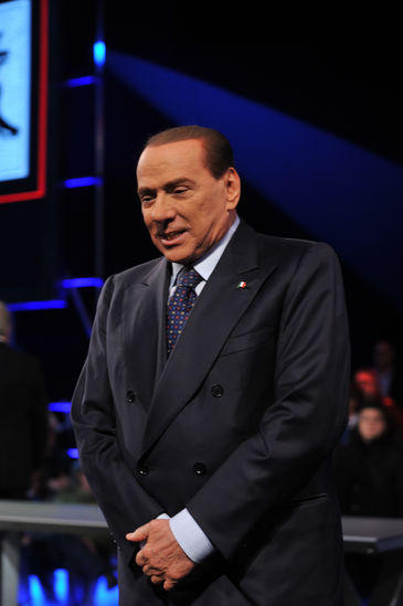 Berlusconi vs Santoro, tutte le immagini