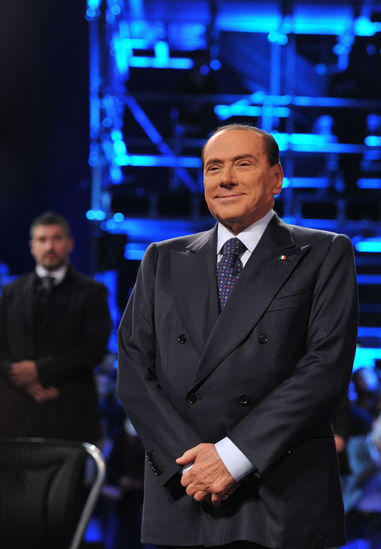 Berlusconi vs Santoro, tutte le immagini