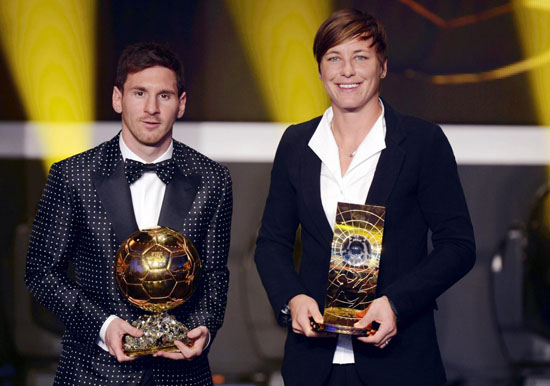 “Abby” Wambach, ecco la Messi in gonnella per la Fifa nel 2012 “Abby” Wambach, ecco la Messi in gonnella per la Fifa nel 2012