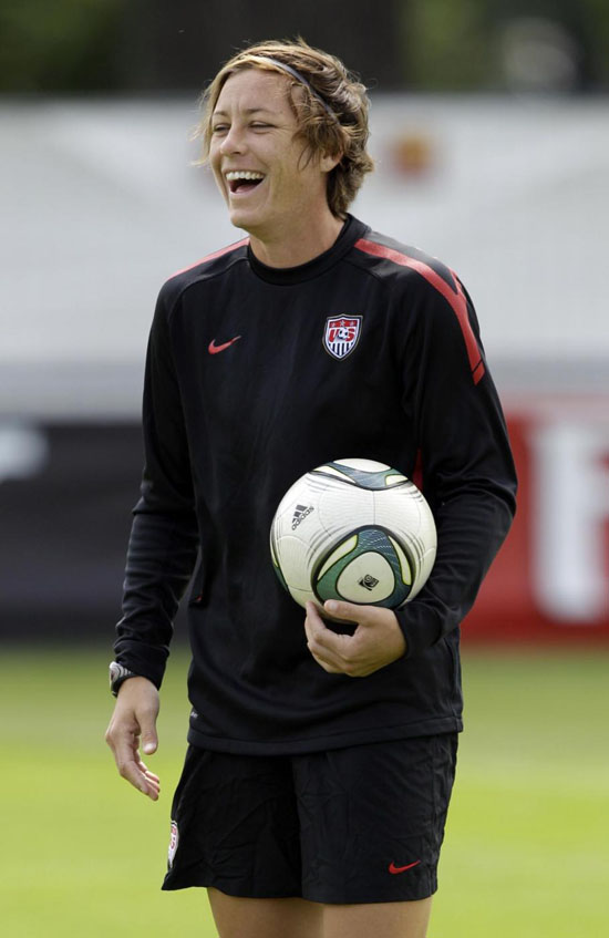 “Abby” Wambach, ecco la Messi in gonnella per la Fifa nel 2012 “Abby” Wambach, ecco la Messi in gonnella per la Fifa nel 2012