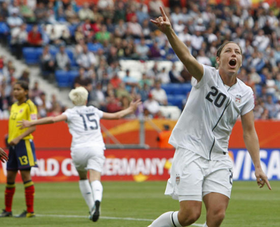 “Abby” Wambach, ecco la Messi in gonnella per la Fifa nel 2012 “Abby” Wambach, ecco la Messi in gonnella per la Fifa nel 2012