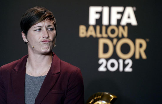 “Abby” Wambach, ecco la Messi in gonnella per la Fifa nel 2012 “Abby” Wambach, ecco la Messi in gonnella per la Fifa nel 2012
