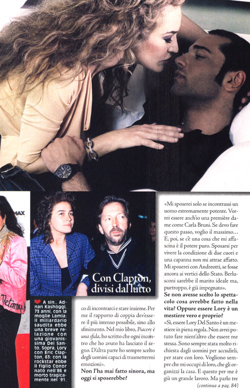 Lory Del Santo: “Con me ha fatto cilecca soltanto Julio Iglesias” Lory Del Santo: “Con me ha fatto cilecca soltanto Julio Iglesias”