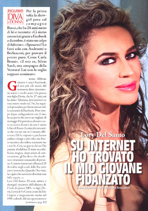Lory Del Santo: “Con me ha fatto cilecca soltanto Julio Iglesias” Lory Del Santo: “Con me ha fatto cilecca soltanto Julio Iglesias”