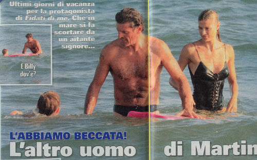 Martina Colombari: “Belen e la Fico? Sono finte” Martina Colombari: “Belen e la Fico? Sono finte”
