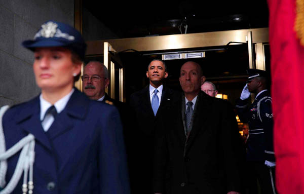 Il giuramento di Obama: “Stiamo Uniti, l’America è in ripresa” Il giuramento di Obama: “Stiamo Uniti, l’America è in ripresa”