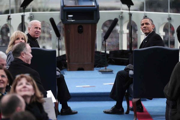 Il giuramento di Obama: “Stiamo Uniti, l’America è in ripresa” Il giuramento di Obama: “Stiamo Uniti, l’America è in ripresa”