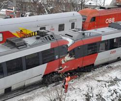 Scontro tra due treni in Austria 41 feriti di cui 5 gravissimi