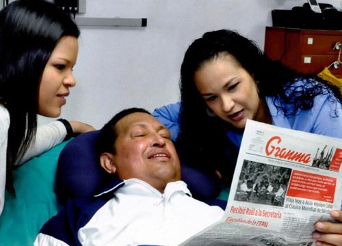 Venezuela, le prime immagini di Chavez. “Sta bene, è stato tracheotomizzato” Venezuela, le prime immagini di Chavez. “Sta bene, è stato tracheotomizzato”