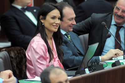 Nicole Minetti e le slot. Inaugurazione bloccata