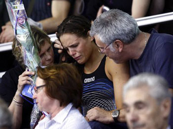 Dramma per Laure Manaudou: costretta ad abortire per motivi di salute Dramma per Laure Manaudou: costretta ad abortire per motivi di salute
