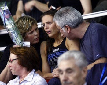 Dramma per Laure Manaudou: costretta ad abortire per motivi di salute Dramma per Laure Manaudou: costretta ad abortire per motivi di salute