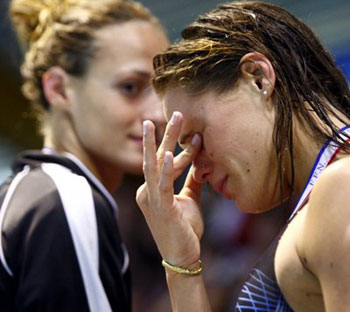 Dramma per Laure Manaudou: costretta ad abortire per motivi di salute Dramma per Laure Manaudou: costretta ad abortire per motivi di salute