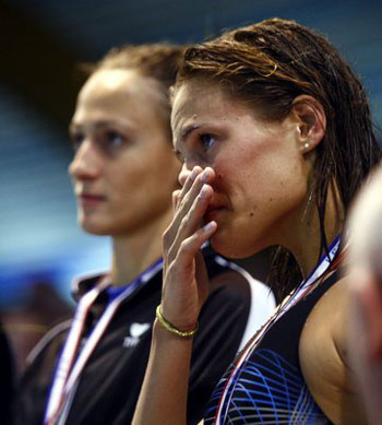 Dramma per Laure Manaudou: costretta ad abortire per motivi di salute Dramma per Laure Manaudou: costretta ad abortire per motivi di salute