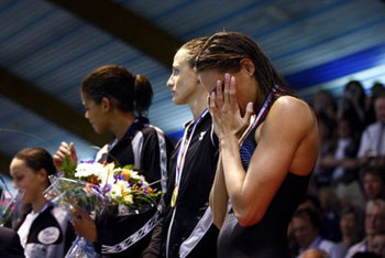 Dramma per Laure Manaudou: costretta ad abortire per motivi di salute