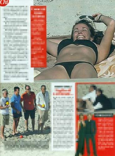 Cristina Parodi, super-bikini a Formentera