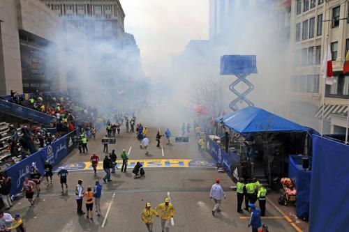 Strage di Boston, individuato un sospetto Strage di Boston, individuato un sospetto