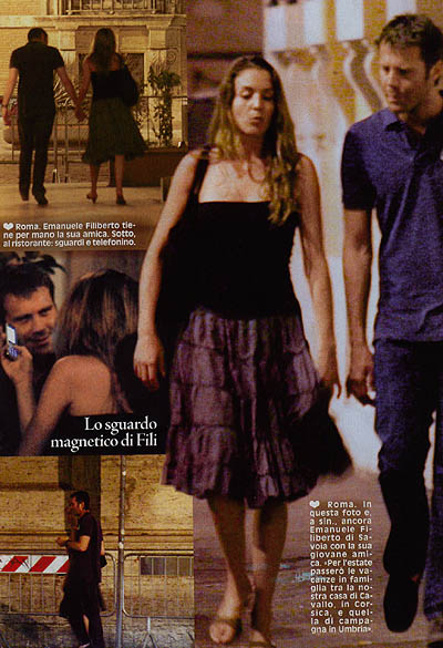 Emanuele Filiberto lotta contro il tumore al setto nasale